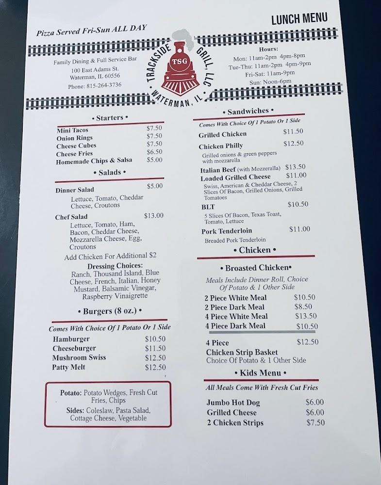 Trackside Grill, LLC Mini Tacos